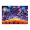 Tenyo [Made In Japan] 300-Piece Jigsaw Puzzle Disney Remember Me: Land of the Dead (30.5x43cm) D-300-059, Includes Glue, Spatula, and Service Card