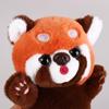 Plush Stuffed Red Panda Plush Keyring Toys Red Panda Plushies Pendant  Unisex