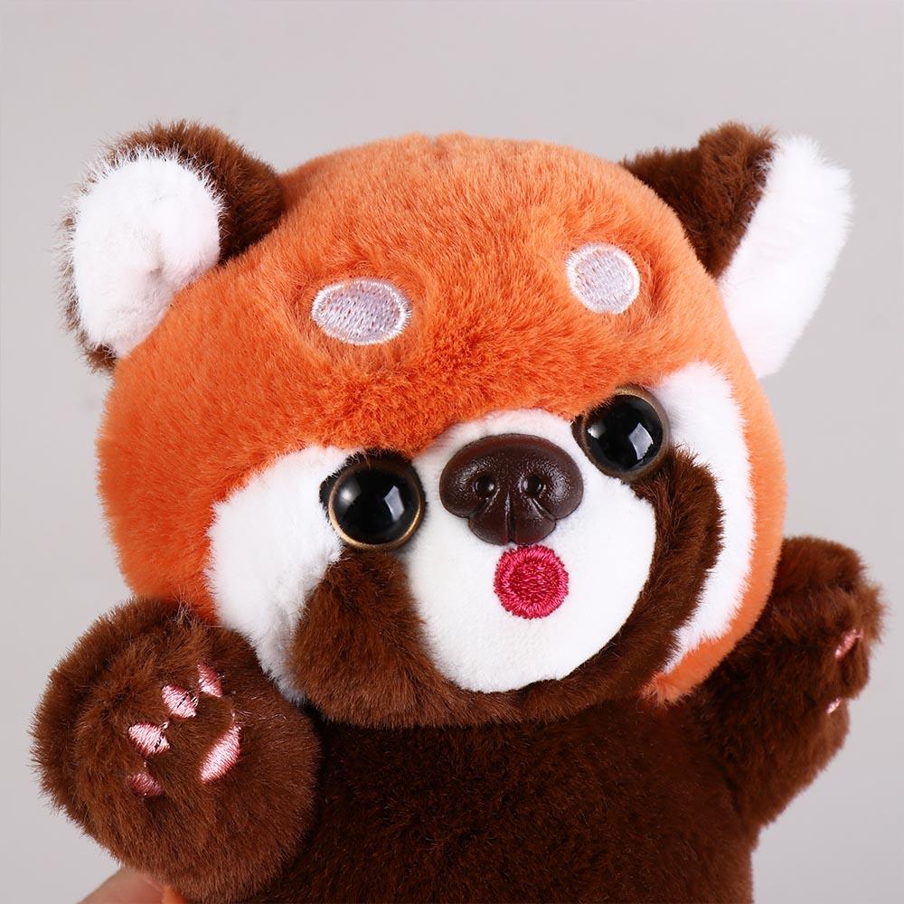 Plush Stuffed Red Panda Plush Keyring Toys Red Panda Plushies Pendant Unisex