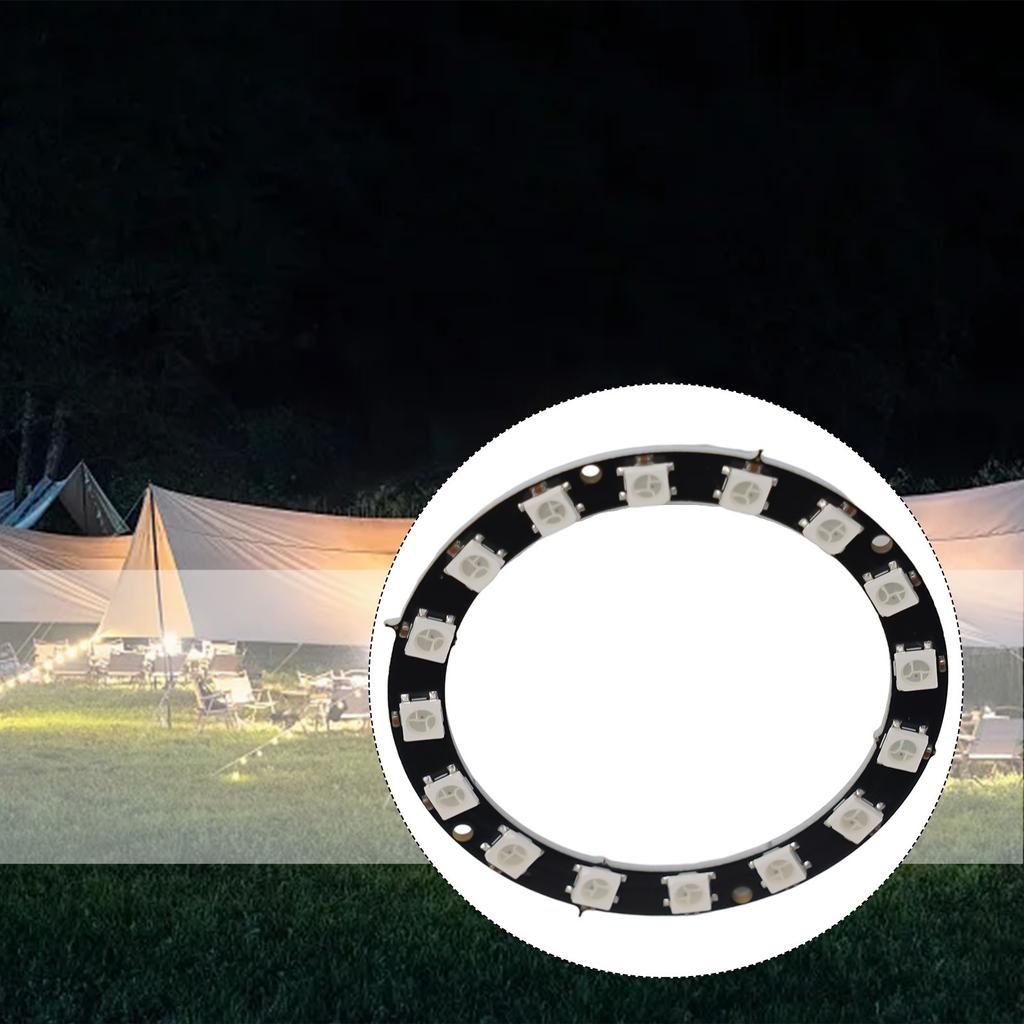 Светодиодный кольцевой драйвер, плата разработки 1 шт., встроенный полноцветный