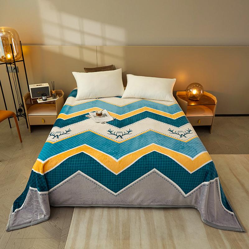 1 шт. Удобное одеяло с принтом, мягкое, уютное, можно стирать в стиральной машине, бархатное, плюшевое, всесезонное, многоцелевое, ворсовое одеяло для офиса и дивана(Без наволочек)