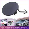 Front Bumper Towing Hook Eye Cover Lid For Mazda 6 GH Atenza 2008 2009 2010 2011 2012 Auto Tow Hook Hauling Trailer Cap Garnish