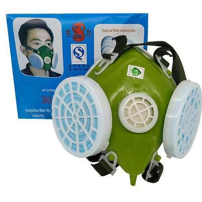 Самовсасывающая противопылевая маска Blue Sky Shengli 301-XK со сменной фильтровальной бумагой для промышленной защиты