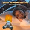 LED Night Light Soft Glow Creative Shape Widely Application Funny Plug-in Table Lamp Boy-shaped Bedside Light Decoration