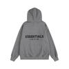 Худи Fog Essentials с flocked-буквами - Унисекс, свободный крой, с подкладкой из плюша