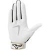 MIZUNO JL Baseball/Softball Gloves, Junior, Right-Handed, 1EJEY331, Size, White/Black/Gold