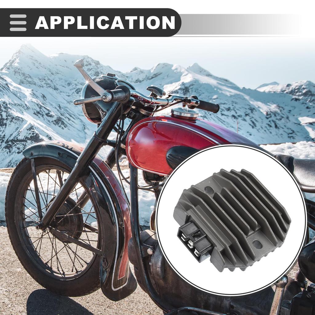 Регулятор-выпрямитель Motoforti для мотоцикла Kawasaki KLX250SF 2009-2010, Номер детали 210660027, Металл и пластик, Черный и темно-серый, 1 штука