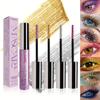 Colorful Mascara, Pearlescent Fine Glitter, Waterproof and Smudge-proof Mascara, Suitable for Christmas and Other Events and Celebrations