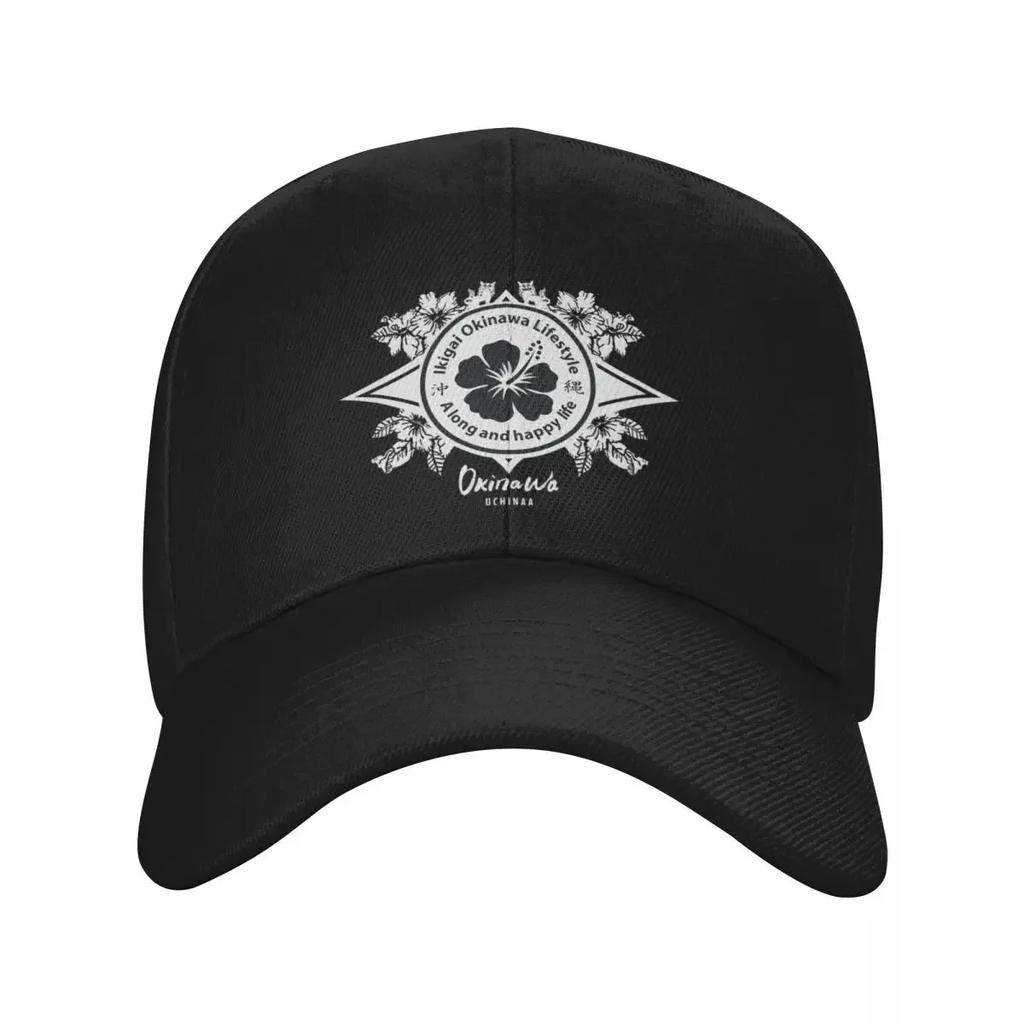 Икигай Окинава Бейсболка Термокозырек индивидуальная Шляпа Streetwear индивидуальные кепки Женские шляпы Унисекс