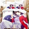 Аниме Saenai Heroine No Sodatekata Мегуми Като Уютное Постельное Белье Пододеяльник Наволочка Комплект Постельного Белья Украшение Детской Комнаты