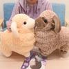 25/35cm Baby Goat Plush Doll PP Cotton Baby Goat Keychain Sheep Plush Toys  Valentine's Day Gifts