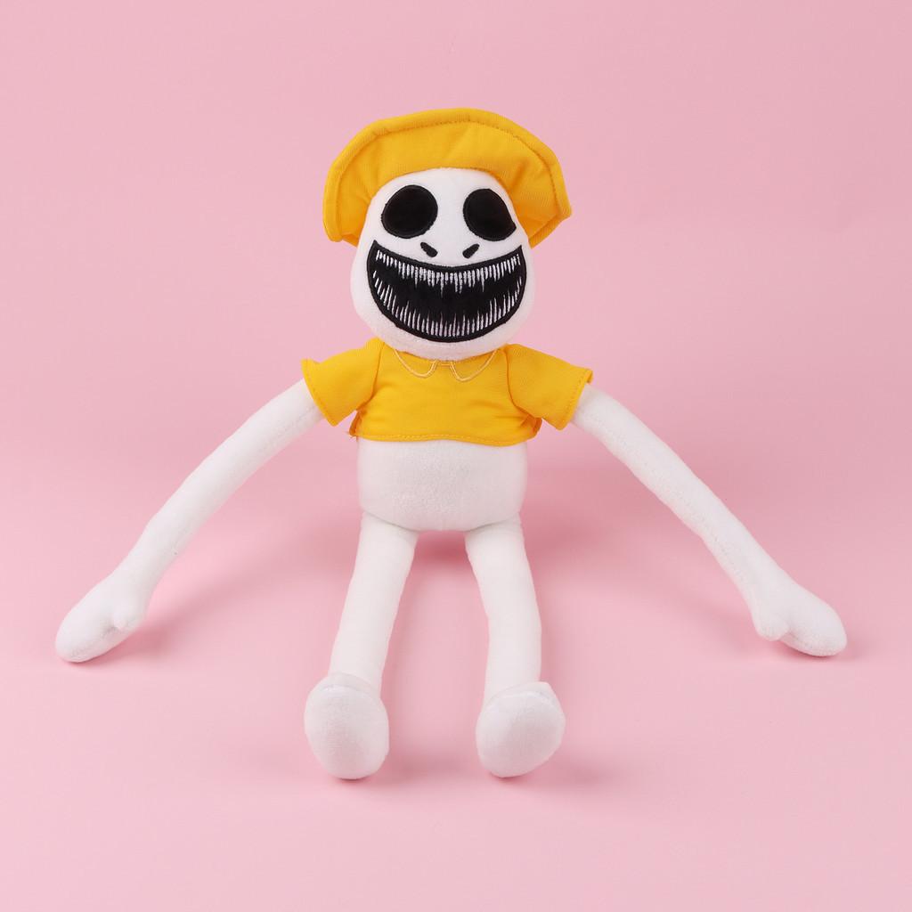 Zoonomaly Plush Odd Animal Park Stuffed Zoo Guard Doll Short Plush Cartoon Character Other Pp Cotton Customized White Yellow 48*7*40cm