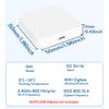 Tuya Zigbee 3.0 Gateway Hub Smart Home Wireless Bridge Smart Life APP Remote Control Automation Device Works with Alexa Google