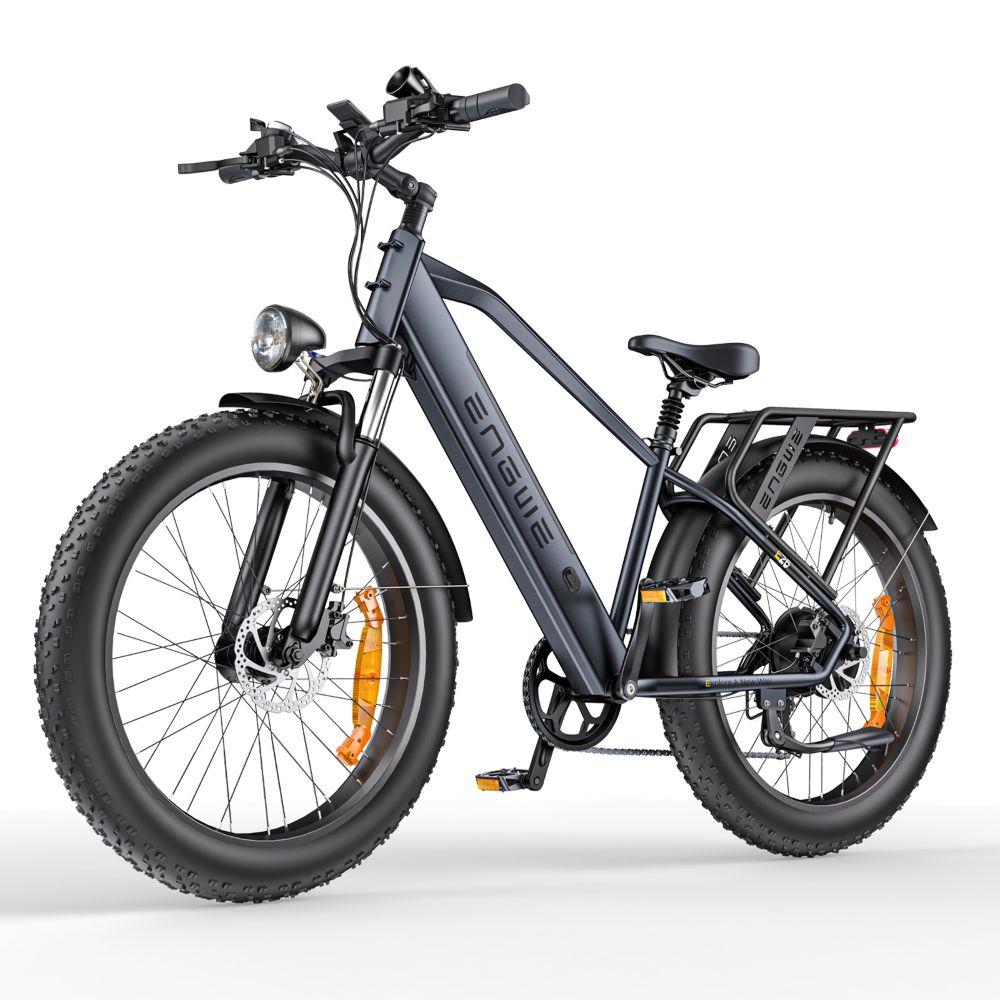 Electric bicycle ENGWE E26, 250W motor, 48V 16AH battery, top speed 25km/h, cruising range 140km, 26*4.0-inch tires