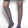 Романтичные чулки до колена с тигровым содалитом