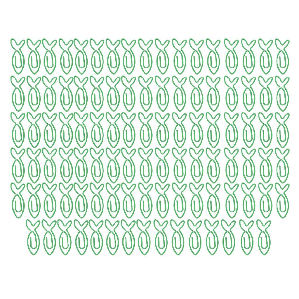 100 шт. милых форменных скрепок для офиса, набор легких декоративных милых форм, зажим для скрепок для Sc