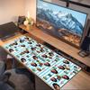 Messi Custom Name Large Size Mouse Pad Large Gaming Table Cushion Nonslip Laptop Tablet Big Mousepad Xxl Mat Mini Pc Playmat With Lock Edge Custom Nam