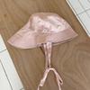 Multi-color quick-drying thin breathable design sense lace-up bucket hat spring and summer thin breathable casual sunscreen hat