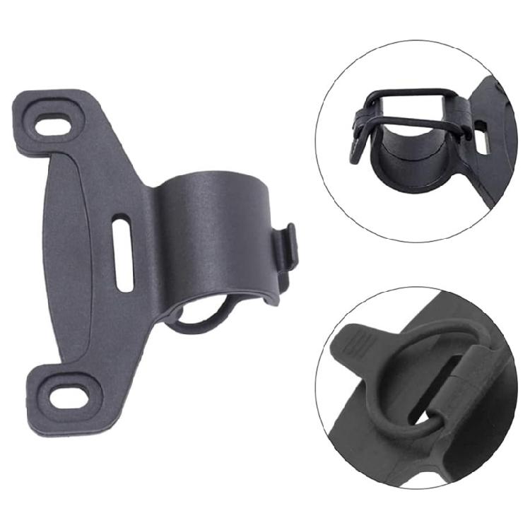 Насосы для шоссейных велосипедов Фиксированные клипсовые кронштейны Пластиковый Черный Зажим для велосипедного насоса Зажим Универсальные Велосипедные воздушные насосы Зажим Прочный