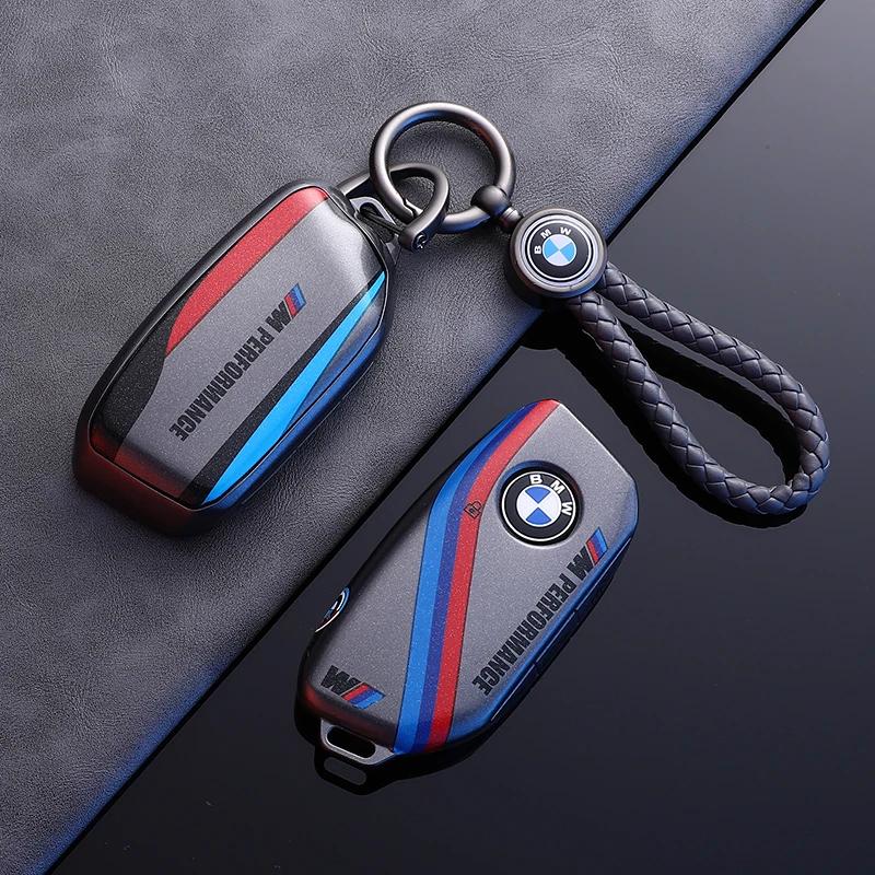 Горячий 2025 Спортивный стиль ТПУ Чехол-оболочка для ключа автомобиля Для BMW X1 U11 X7 X5 G05 LCI I7 IX XM Серия 7 740Li U06 G81 M3 2023 2024 Аксессуары