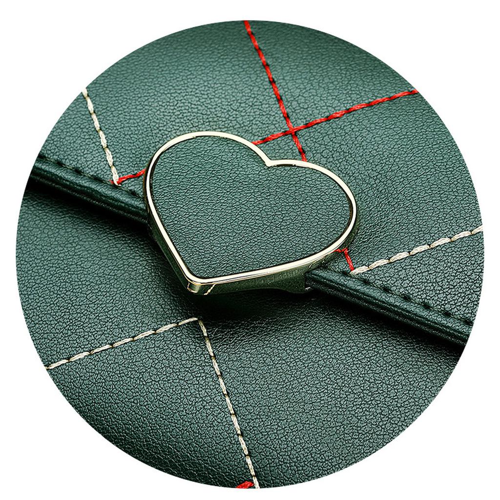 Женский длинный кожаный кошелек с тройным клатчем, многофункциональный кошелек