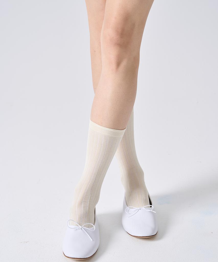 Spelta Milano Olga Leather Flats_White Collar