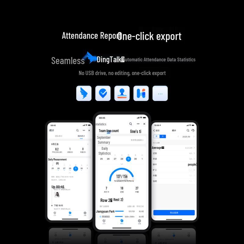 Система контроля доступа и учета рабочего времени DingTalk G5 Pro с распознаванием лиц, штекер CN (адаптер в комплекте)