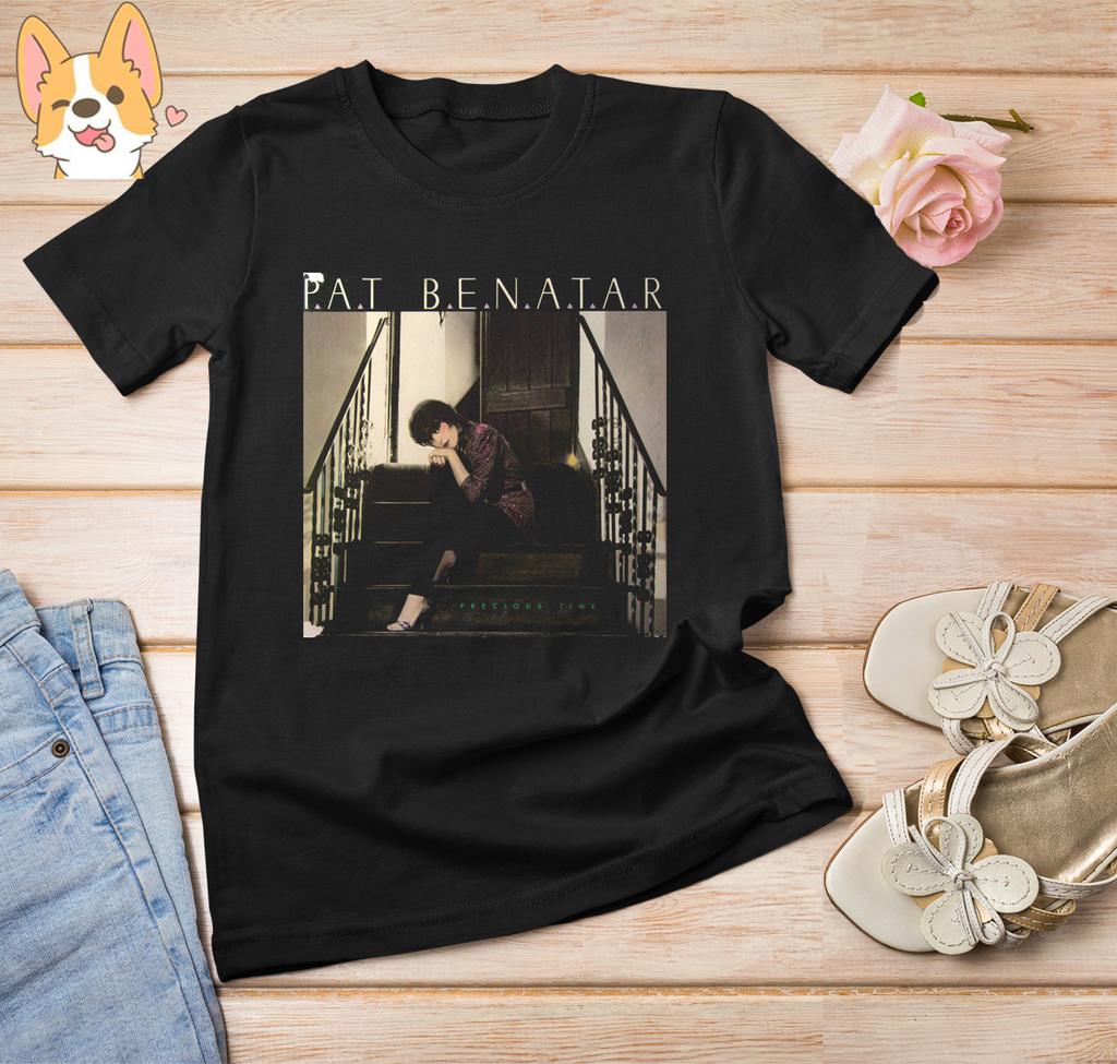 Pat Benatar Shirt Precious Time Black Unisex Gift Family
