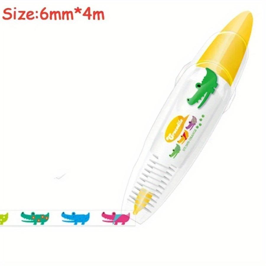 Kawaii корректирующий пояс Kawaii аксессуары для девочек, декоративные наклейки для рук, маркерная ручка, школьные канцелярские принадлежности, офисные принадлежности