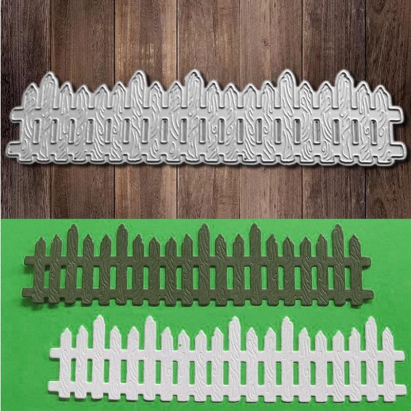 Fence Metal Cutting Dies DIY Scrapbooking Embossing Paper Photo Album Crafts Templates Mould Stencils