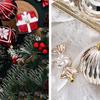 Plastic Christmas Ball Set Creative Hanging Ornament Crafts Christmas Tree Pendant  Office
