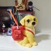 Multi-function Puppy Storage Bucket Large Capacity Makeup Brush Cylinder Dog Pen Holder  Office