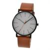 SKAGEN Watch Signature 40 мм кожаный ремешок серебристо-коричневый SKW6374 [Skagen] Мужские [Товар]