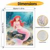 Disney Princess Ariel Digital Oil Painting Art Kit Hand Painted Home Decor