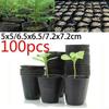 Weather Resistant Plant Containers for Nutritional Plant Growth 100 Pieces