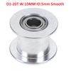 Gt2 Idler Timing Pulley Bearing 16T 20T 3/5Mm Bore F 6Mm Belt Reprap 3D Printer