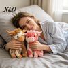 Soft Nursery Room Decoration Highland Cow Stuffed Animal Toy, Plush Scottish Cattle Doll, Fluffy Pillow Toy Cute Farm Doll Present for Adults