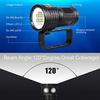 SecurityIng Diving Light Red Blue White Light 8000lm Waterproof Underwater 80M 120 Degree Wide Beam Scuba Diving Light Underwater Photo Video