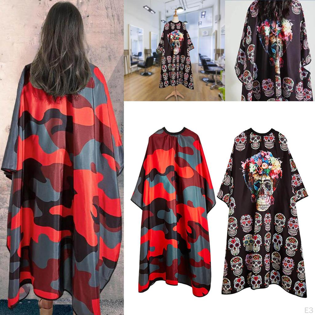 Цветная водонепроницаемая накидка парикмахера, накидка для стрижки волос, легко моется, удобная, премиум