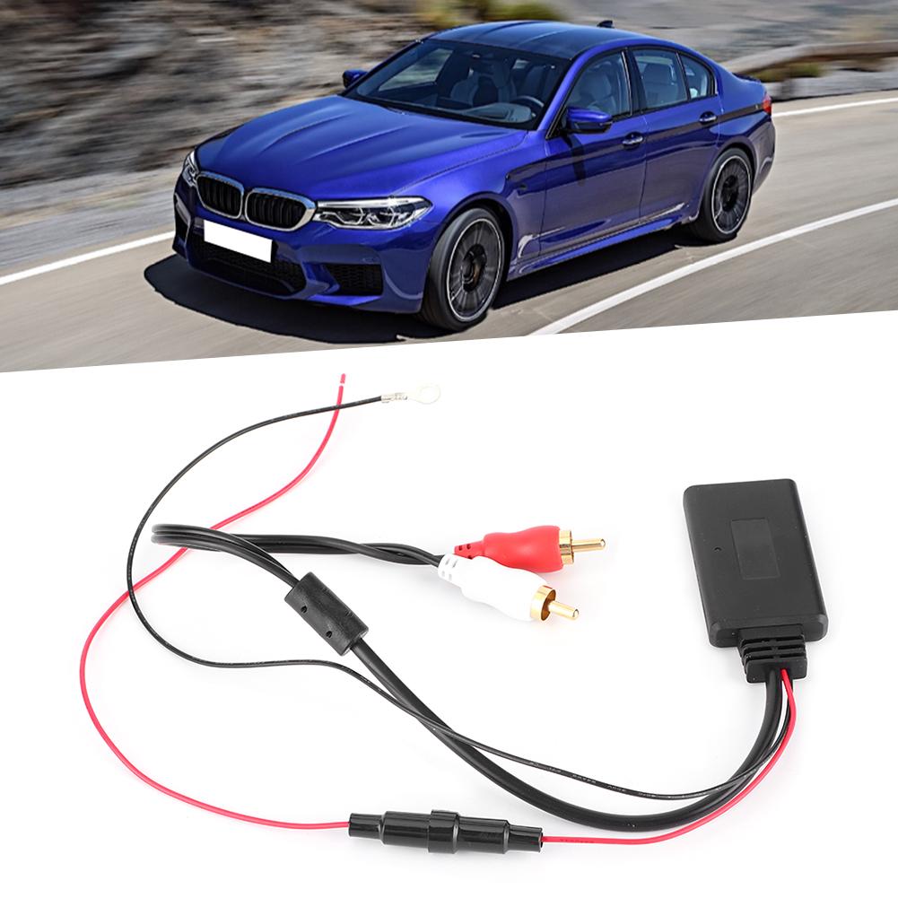 Модуль Bluetooth AUX-приемника Модуль Bluetooth AUX-приемника 2 Адаптер AUX-IN для Автомобильного Аудио Адаптер AUX-IN 2RCA