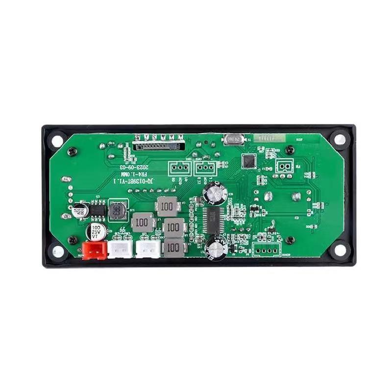 Усилитель мощности 100 Вт Аудиоплеер DIY Bluetooth 5.0 MP3 Декодер Плата Автомобильный FM-радио Модуль Поддержка TF-карты USB Запись звонков с микрофона