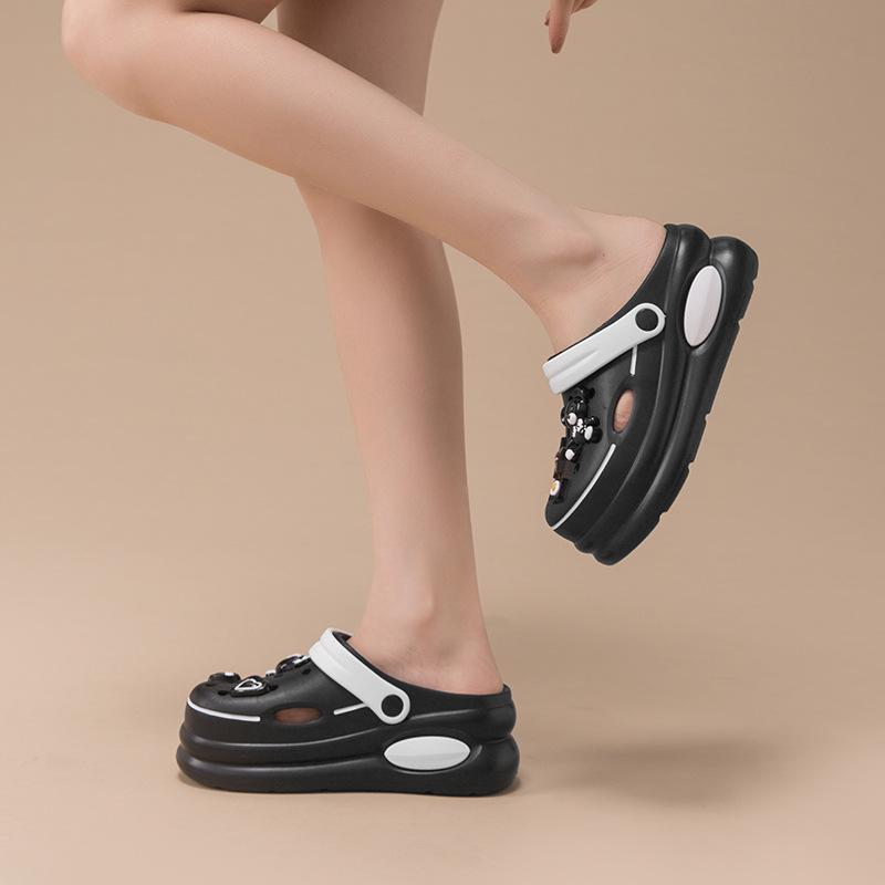 Women Thick Sole Eva Garden Clogs Beach Outdoor Shoes