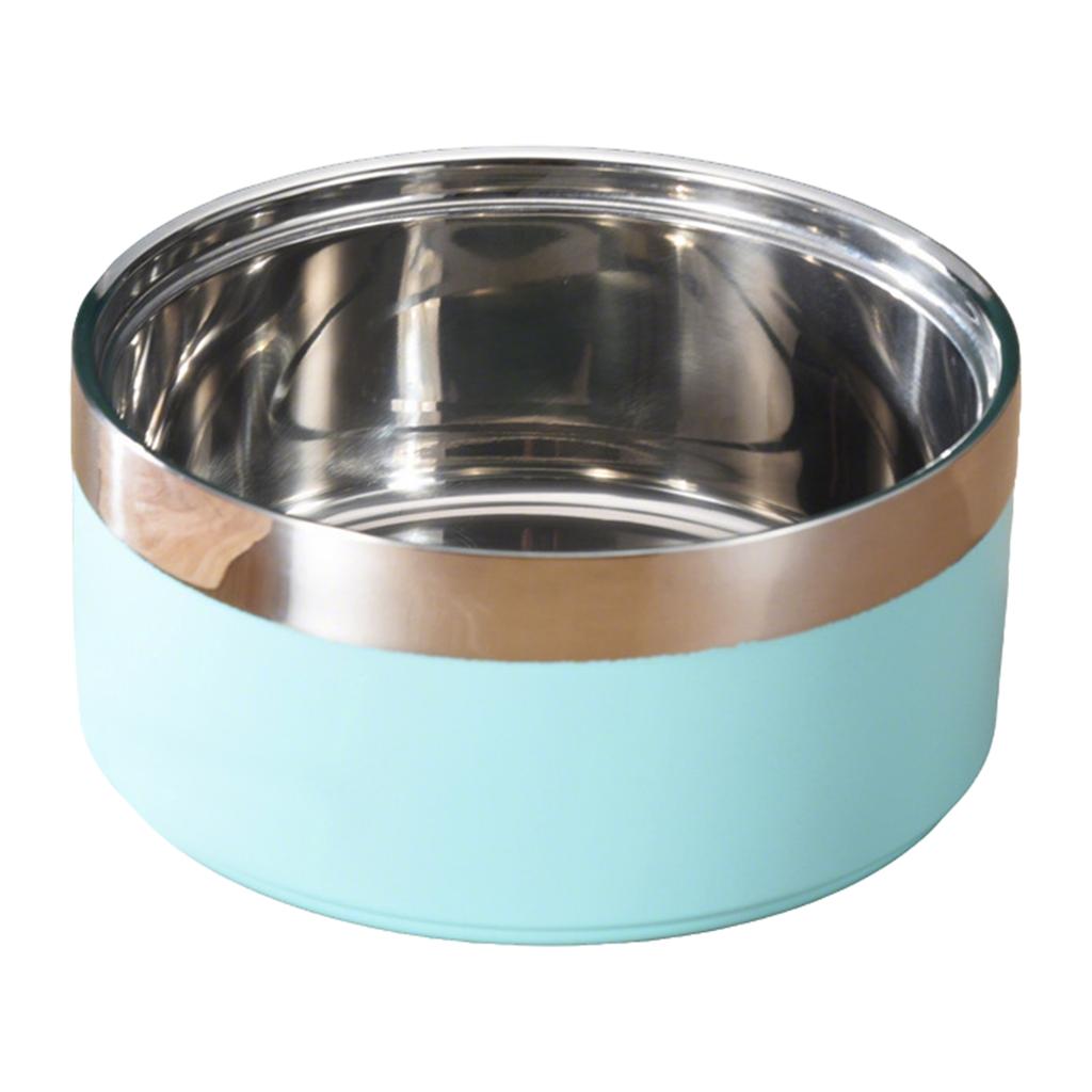 Double-layer Stainless Steel Dog Bowl, Non-, -tipping, Large Capacity Pet Bowl, Feeding Bowl For Cats, Water Bowl, Food Bowl For Dogs.