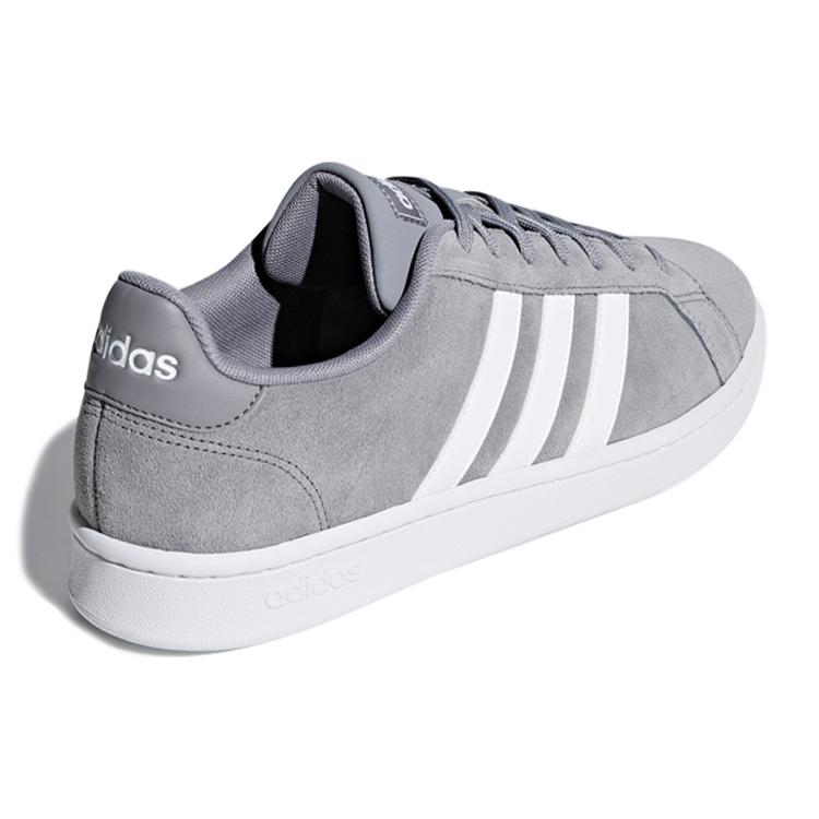 adidas Grand Court 'Серый' F36412