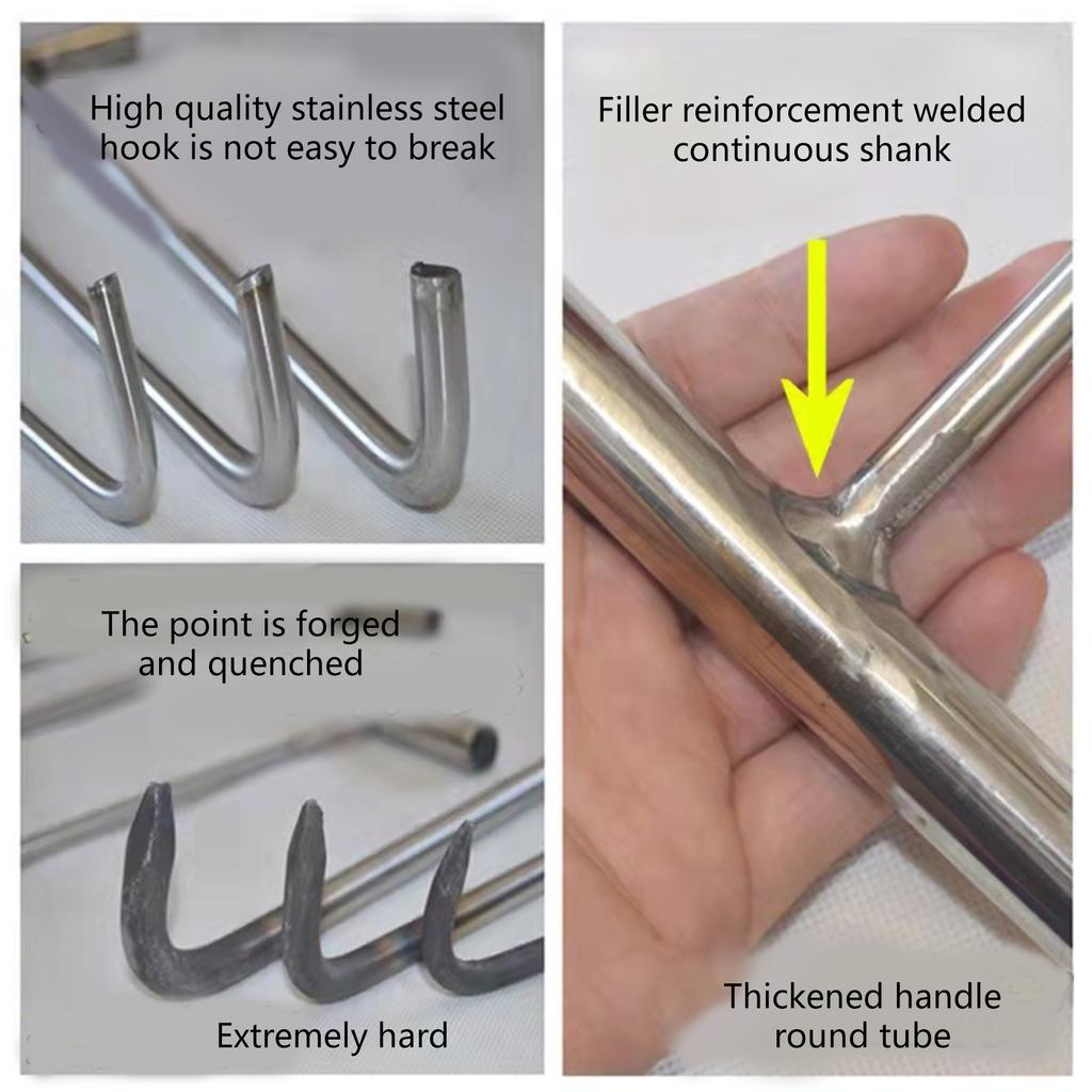 Manhole Hook Manhole Cover Lifter Heavy Duty Lifting Hook Manhole Cover Hook Lifting Manhole Cover Drain Cover Hook