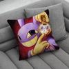 Handmade Tinplate Brooches Pomni Jax  Pillow Case Pillow Case Living Room Sofa Cushion Cover Suitable For Home Bedroom Room