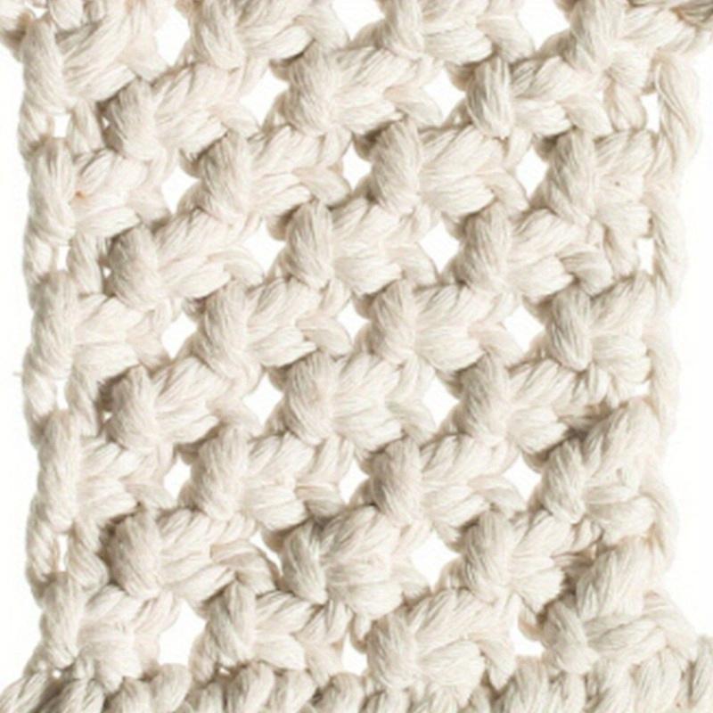 Хлопковая веревка в богемном стиле, коврик для чашки, хлопковая подставка ручной работы в форме сердца, однотонный коврик для чашки, подставка под чашку, украшение дома