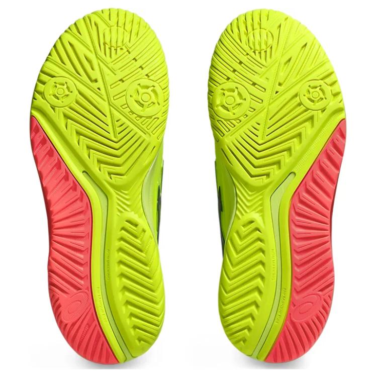 Asics Кроссовки женские Gel Resolution 9 Paris желтые Safety-Yellow Black 1042A274-750