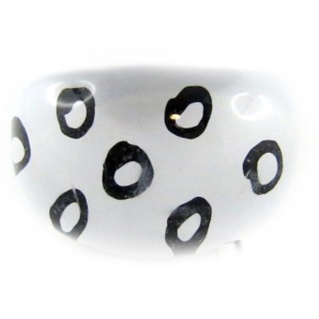 Bague 'Happy Days' Blanc