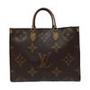 [Б/У] Onthego GM 'Коричневый канвас Monogram/Коричневый канвас Monogram Reverse' - Отличное состояние #D7C9O6